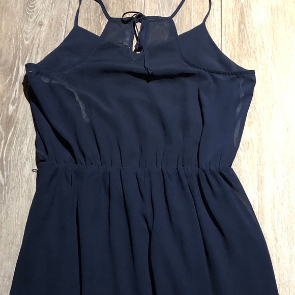 SUPER B -WOMEN'S NAVY BLUE DRESS SIZE LARGE - Picture 4 of 5